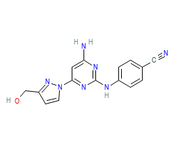 2D structure of the orthosteric ligand