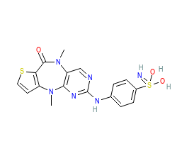 2D structure of the orthosteric ligand