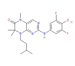 2D structure of the orthosteric ligand