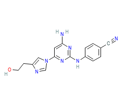 2D structure of the orthosteric ligand