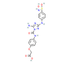 2D structure of the orthosteric ligand