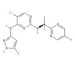 2D structure of the orthosteric ligand