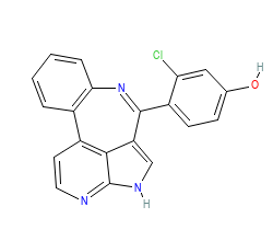 2D structure of the orthosteric ligand