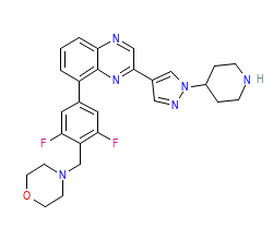 2D structure of the orthosteric ligand