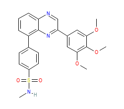 2D structure of the orthosteric ligand