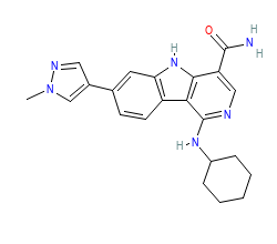 2D structure of the orthosteric ligand