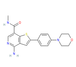 2D structure of the orthosteric ligand