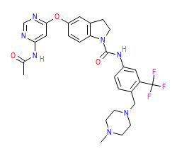 2D structure of the orthosteric ligand
