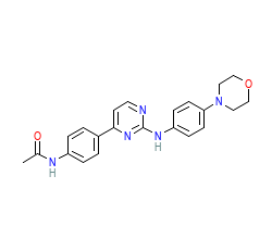 2D structure of the orthosteric ligand