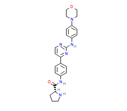 2D structure of the orthosteric ligand