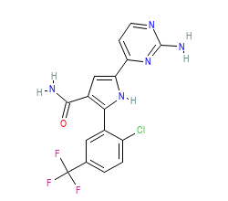 2D structure of the orthosteric ligand