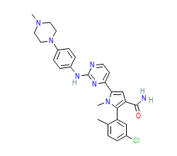 2D structure of the orthosteric ligand