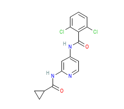 2D structure of the orthosteric ligand