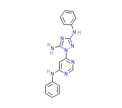 2D structure of the orthosteric ligand