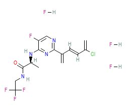2D structure of the orthosteric ligand