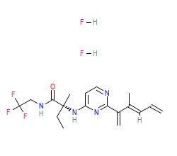 2D structure of the orthosteric ligand
