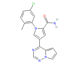 2D structure of the orthosteric ligand