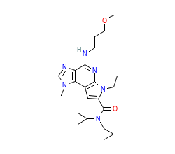 2D structure of the orthosteric ligand