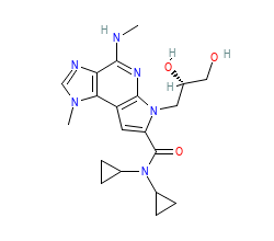 2D structure of the orthosteric ligand