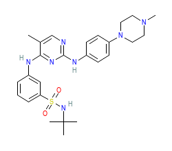 2D structure of the orthosteric ligand