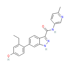 2D structure of the orthosteric ligand