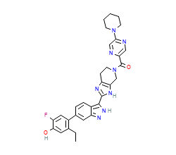 2D structure of the orthosteric ligand