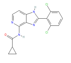2D structure of the orthosteric ligand