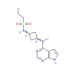 2D structure of the orthosteric ligand