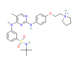2D structure of the orthosteric ligand