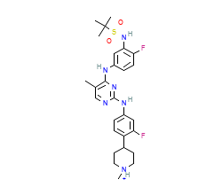 2D structure of the orthosteric ligand