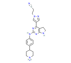 2D structure of the orthosteric ligand