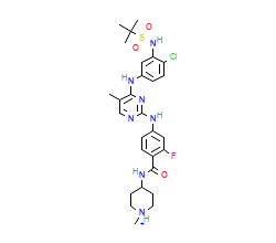 2D structure of the orthosteric ligand