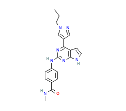 2D structure of the orthosteric ligand