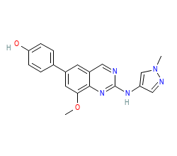 2D structure of the orthosteric ligand