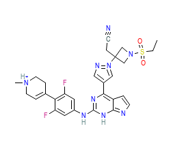2D structure of the orthosteric ligand