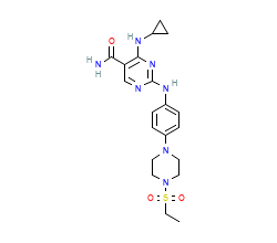 2D structure of the orthosteric ligand