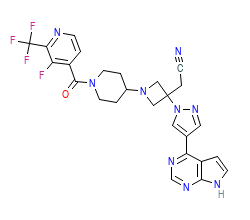 2D structure of the orthosteric ligand
