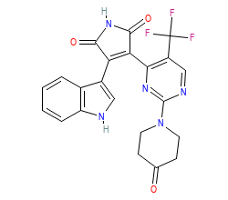 2D structure of the orthosteric ligand