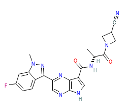 2D structure of the orthosteric ligand