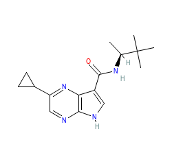 2D structure of the orthosteric ligand