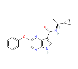 2D structure of the orthosteric ligand