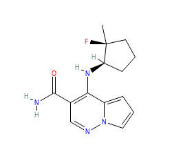 2D structure of the orthosteric ligand