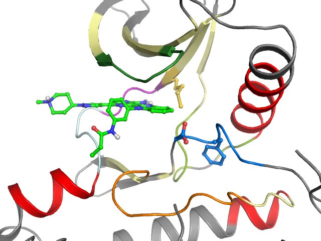 The orthosteric binding pocket