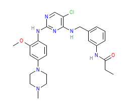 2D structure of the orthosteric ligand