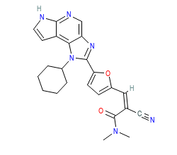 2D structure of the orthosteric ligand