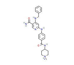 2D structure of the orthosteric ligand