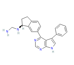 2D structure of the orthosteric ligand