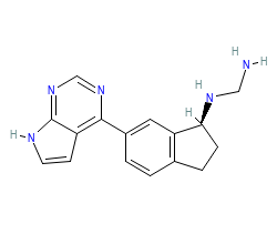 2D structure of the orthosteric ligand