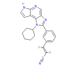 2D structure of the orthosteric ligand