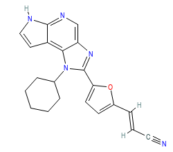 2D structure of the orthosteric ligand